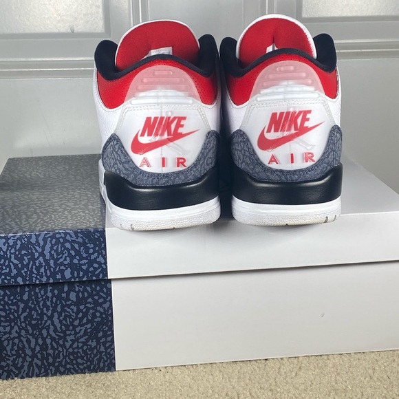 Jordan 3 Retro SE Fire Red Denim (2020) main image 5